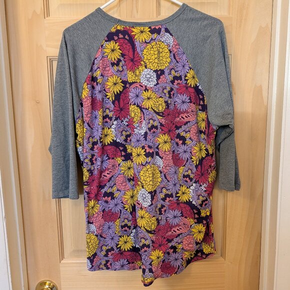 LuLaRoe Floral Top - Picture 2 of 5